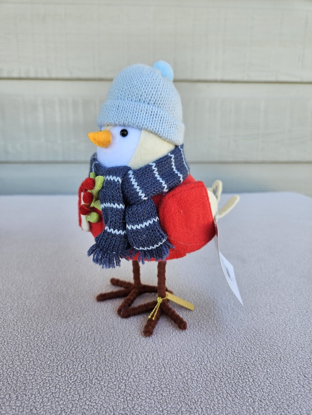 Target Wondershop Bird Christmas 2024 Featherly Friends Berry Stocking Cap Scarf